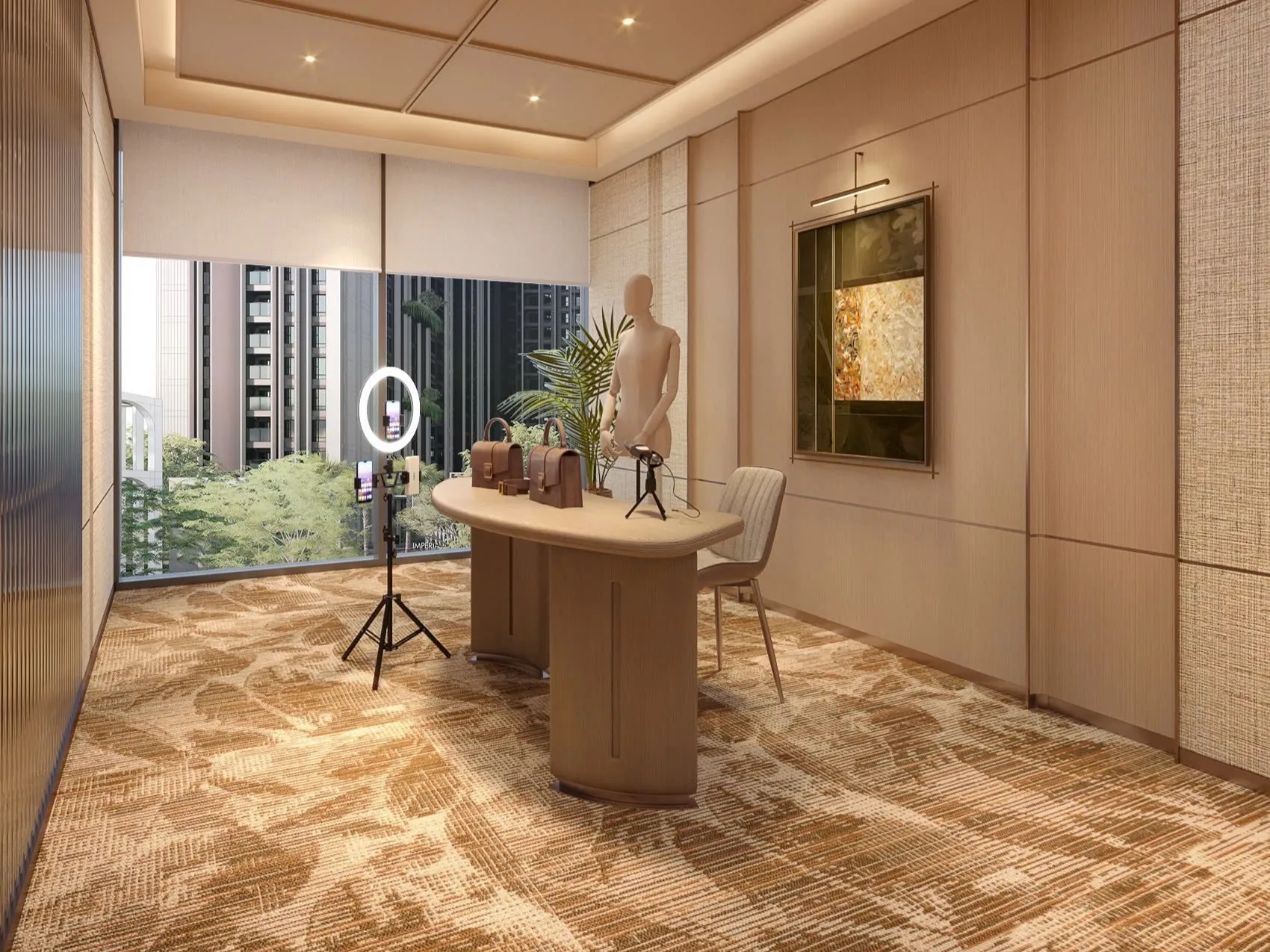 Creative Studio trong khối tiện ích trong nhà