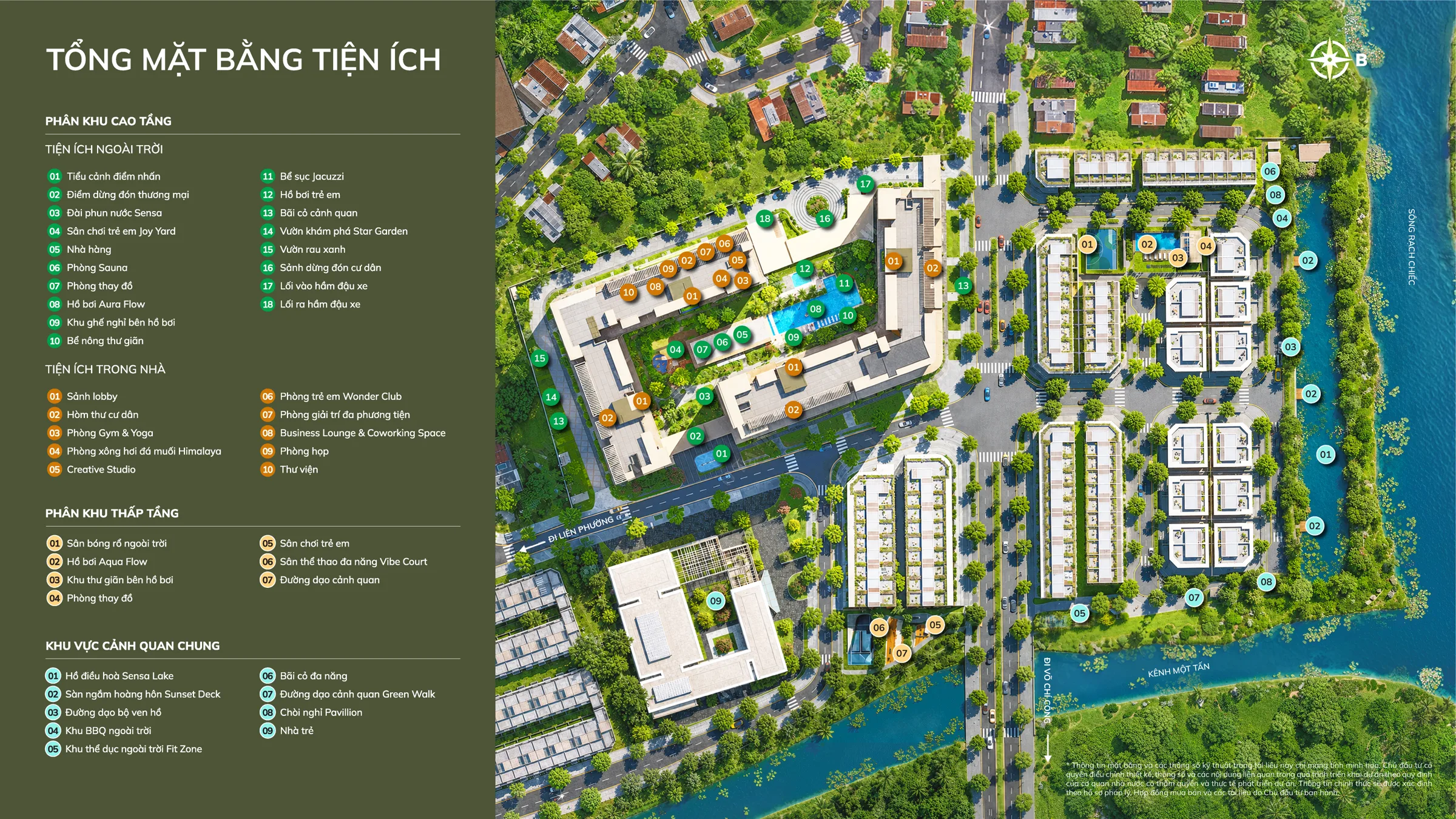 Tổng mặt bằng tiện ích · ISP Masterplan v7